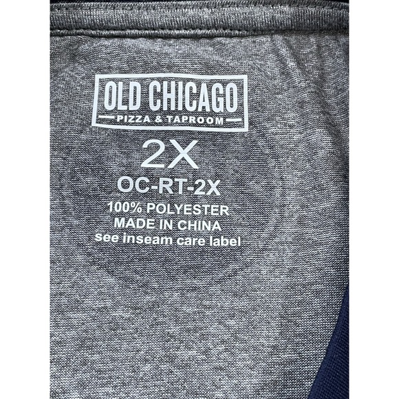 Old Chicago Pizza & Taproom Short Sleeve‎ T-shirt Size 2X See Measurements - Picture 3 of 5